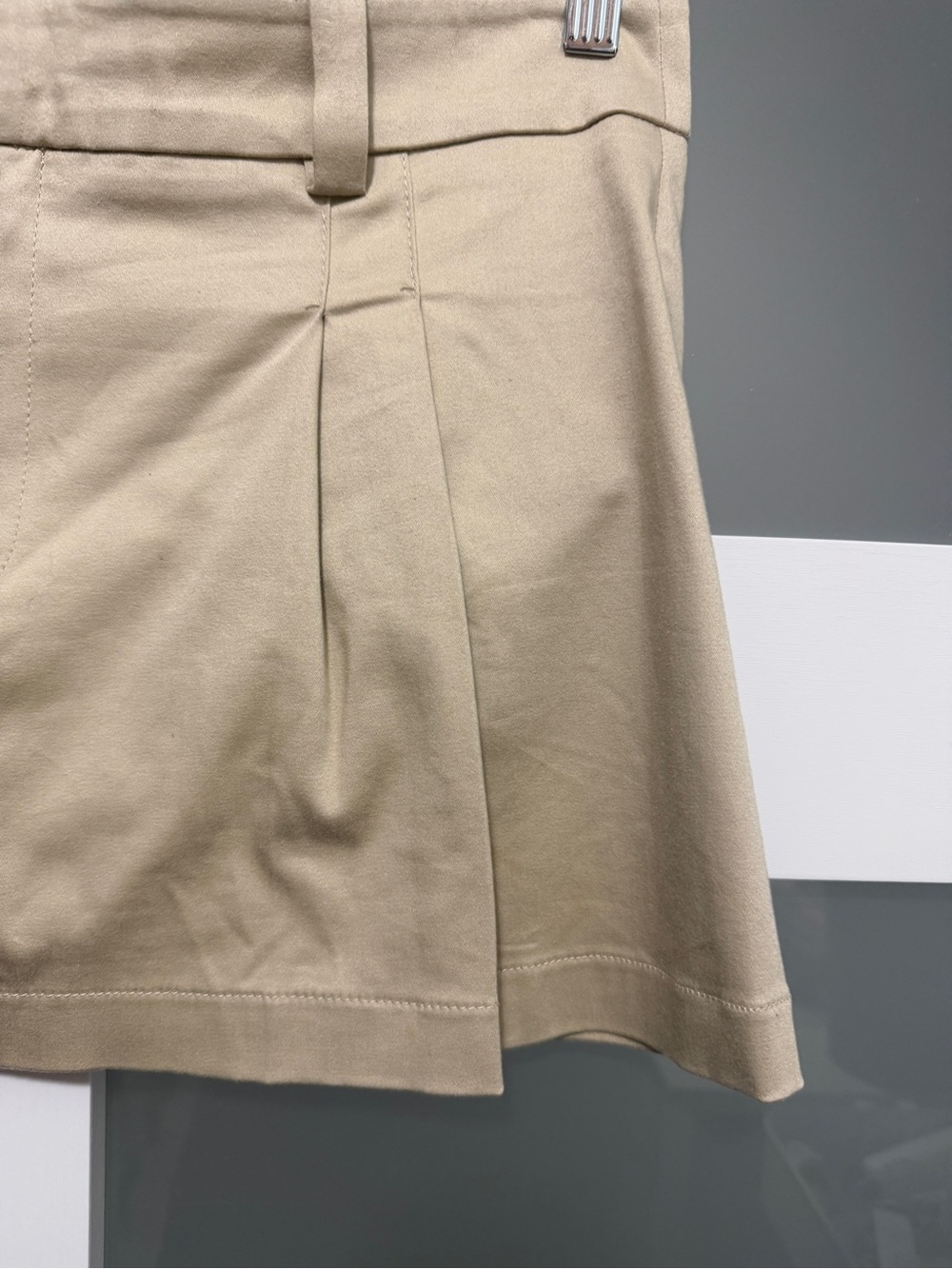 Aritzia Sunday Best Rider Skirt Tan - Picture 6 of 10